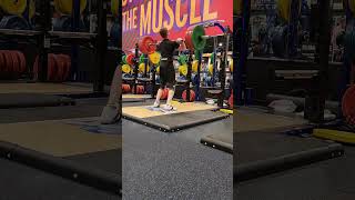 245 Pound Clean and jerk