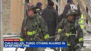 Boy dies, mother, 2 Chicago firefighters injured in N. Side fire: CFD