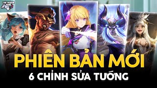 Liên Quân 6 Chỉnh Sửa Tướng PHIÊN BẢN MỚI: Roxie, Aoi, Tel'annas, Toro Chuẩn Bị Update Bản Chính