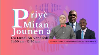 PRIÈERE MIDI: PRIYÈ MITAN JOUNEN AN (PMJ) | PSAUMES 92 | VENDREDI 9 JANVIER 2025