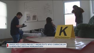 WVU forensics students work on unsolved murder cases