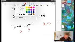 Algebra 2 Ch. 9-3 Geometric Sequences