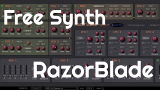 Free Synth - RazorBlade by Quilcom (No Talking) Now With Sound!