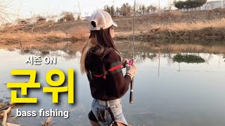 [SUB]배스 배스낚시 드디어 시즌 ON?! #bass #bassfishing #fishing #バス釣り