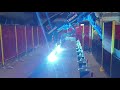 triada welding. Спільна робота двох роботів.