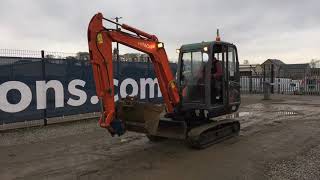 2006-HITACHI ZAXIS 30 3 TON MINI DIGGER