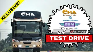 Test Drive - Laksana Legacy SR2 Replica A/C Bus || Ena Transport