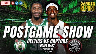 LIVE Garden Report: Celtics vs Raptors Postgame Show | Powered by raycon