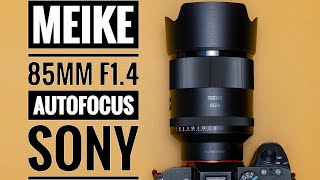 Meike 85mm f1.4 Autofocus Sony E Mount