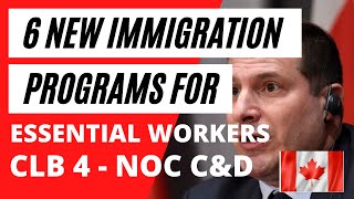 6 New Canadian Immigration Programs | CLB4- NOC C\u0026D | Buhay Canada