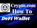 How To Use The New Crypto.com New DeFi Wallet March 2021