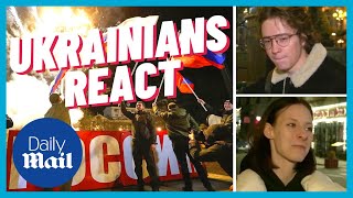 Russia - Ukraine: Kyiv residents react to Putin's recognition of Donbas and Luhansk