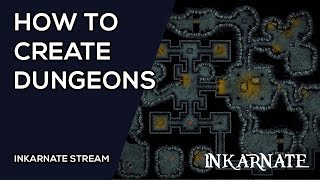 How to Create Dungeons | Inkarnate Stream