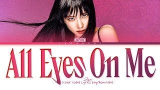 Download JISOO All Eyes On Me Lyrics (지수 All Eyes On Me 가사) (Color Coded Lyrics) mp3