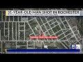 2 hospitalized with minor injuries after separate shootings in rochester