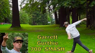 Garrett Gurthie Unleashes A 700' MONSTER Throw From The Fairway \u0026 The Crowd Goes Wild 💥