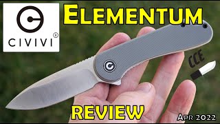 Review Civivi Elementum - Model C907x - The Most POPULAR sub 3\