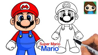 How to Draw Mario | The Super Mario Bros. (New)