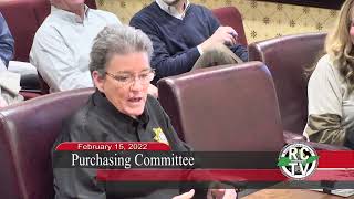 Purchasing Committee - February 15, 2022