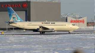 C-GCPT arrival at Montreal as 7F864 from YVP Kuujjuaq, Quebec on Feb 9, 2013