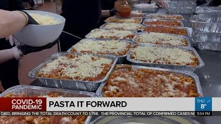 ‘Pasta it Forward’ initiative feeds those in need