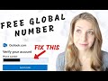 Free Global Phone Number | Make calls, text & unlock accounts while traveling