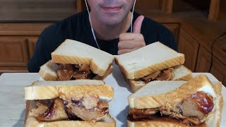 Smuckers Goober PB\u0026J Sandwich [ASMR]