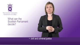 Chapter 1: What is the Scottish Parliament?