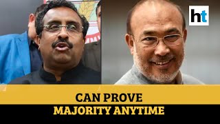 Manipur crisis | ‘Stable govt, can prove majority anytime’: Ram Madhav