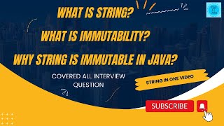 Why String is an immutable in java | Most important string Java interview questions