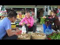 harvesting many duck eggs goes to the market sell selling grown pigs phuong daily harvesting