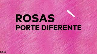 Rosas -  Porte Diferente (Letra)