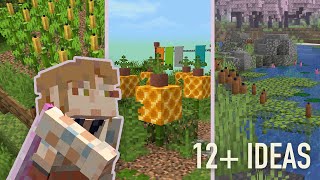 12+ custom plants ideas to spice up your builds with!