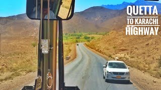 Quetta to Karachi Highway 4k