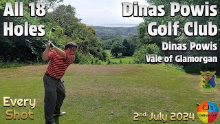 18 Holes at Dinas Powis Golf Club. Every shot from my round at this lovely Vale of Glamorgan course.