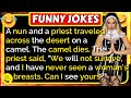 🤣 FUNNY JOKES! A nun and a priest were traveling across the desert 🤣😂🤣 hilarious!