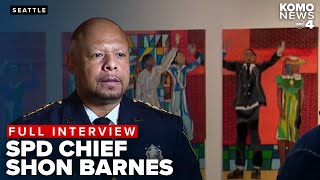 SPD Chief Shon Barnes on whether Seattle security camera footage or data is vulnerable to ICE