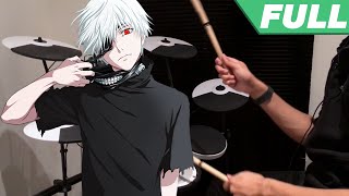 Tokyo Ghoul OP Full -【unravel】by TK from Ling Tosite Sigure - Drum Cover