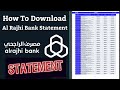 How To Download Al Rajhi Bank Statement | Al Rajhi Bank Statement | How To Get Al Rajhi Statement