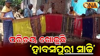 ପରିଚୟ ଖୋଜୁଛି କଳାହାଣ୍ଡିର ‘ହାବସପୁରୀ ସାଢି’