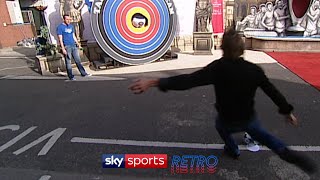 Jimmy Bullard smashes Tubes with a pinpoint shot