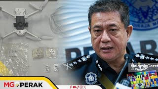 MGPerak : Seludup Dadah Guna Dron  Polis Rekod Percakapan Lima Individu