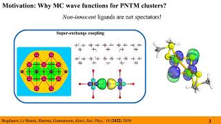 Multireference tools in Openmolcas for polynuclear transition metal clusters | Giovanni Li Manni