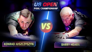 KONRAD JUSZCZYSZYN VS  BARRY HEARN | 2024 US OPEN POOL CHAMPIONSHIP #billiards #9ballpool