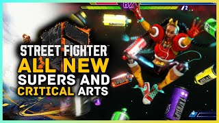 Street Fighter 6 - All New Supers, Super Arts And Critical Arts