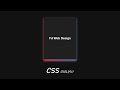 Gradient Shadow HTML CSS | CSS Animation Shadow