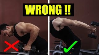 DUMBBELL KICK BACK TRICEP STUPID MISTAKES (तुरंत रोकें यह गलतियां)