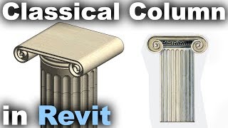 Classical Column in Revit Tutorial