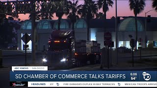 San Diego Chamber of Commerce takes tariffs concerns to Sacramento