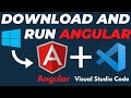 How to Setup and Run Angular App in Visual Studio Code | Download and Install angular VS Code